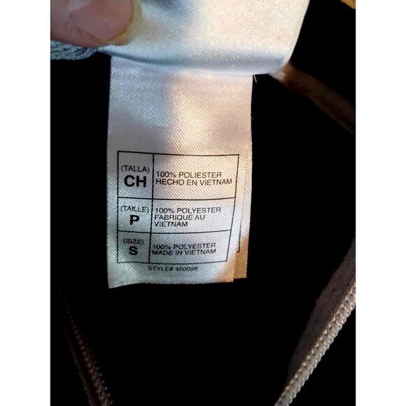 The Disney Store Mickey Mouse 1/4 Zip Pullover Size Small Monogrammed Sean - Picture 7 of 8